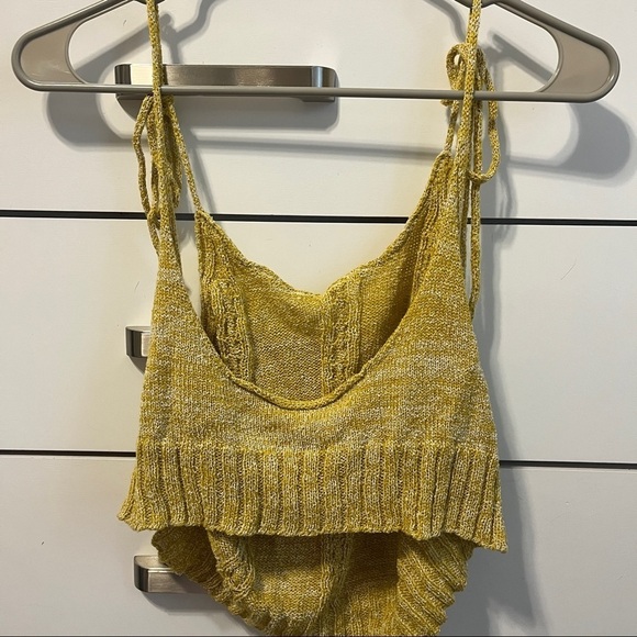 Free People Bombshell Tank Top Yellow - Picture 6 of 9